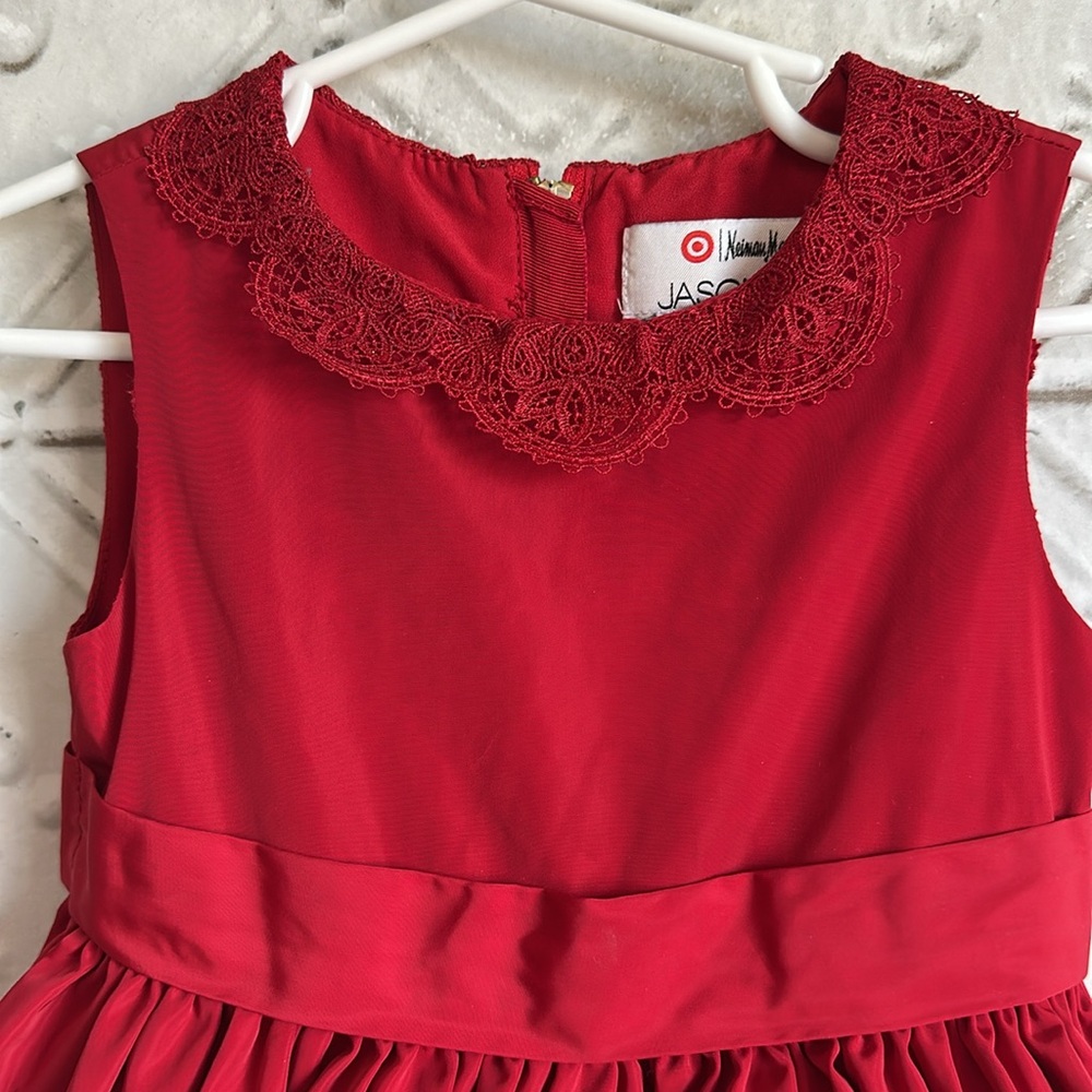 Elegant Jason Wu Red Girls Dress - Picture 2 of 5